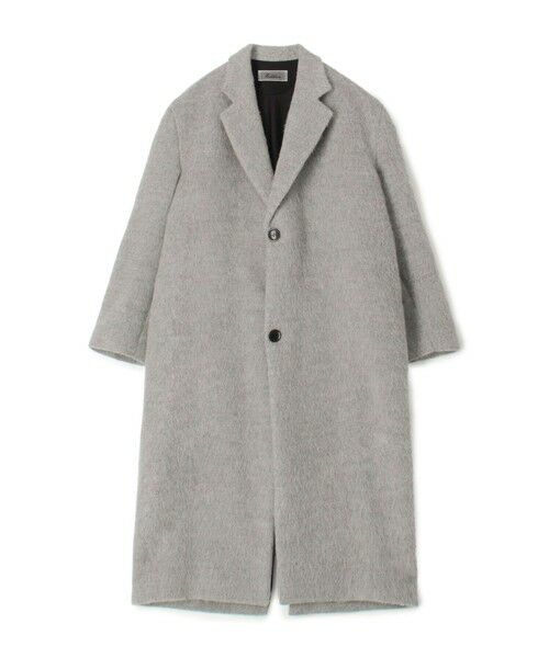 TOMORROWLAND / トゥモローランド その他アウター | アルパカシャギー チェスターコート(13 ライトグレー)