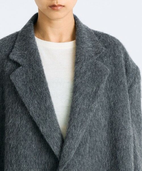 TOMORROWLAND / トゥモローランド その他アウター | アルパカシャギー チェスターコート | 詳細5