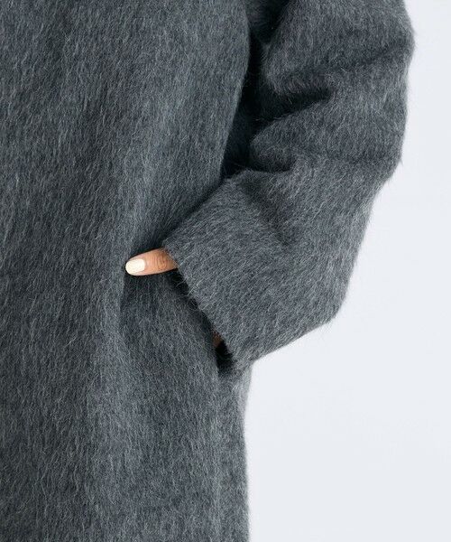 TOMORROWLAND / トゥモローランド その他アウター | アルパカシャギー チェスターコート | 詳細9
