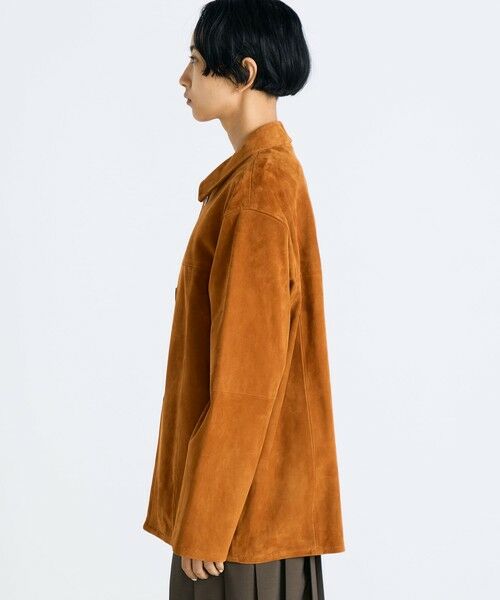 TOMORROWLAND / トゥモローランド ブルゾン | ゴートスエード カバーオール | 詳細3