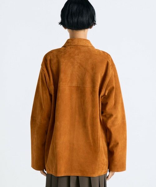 TOMORROWLAND / トゥモローランド ブルゾン | ゴートスエード カバーオール | 詳細4