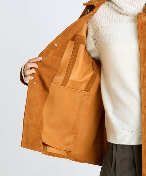 TOMORROWLAND / トゥモローランド ブルゾン | ゴートスエード カバーオール | 詳細5