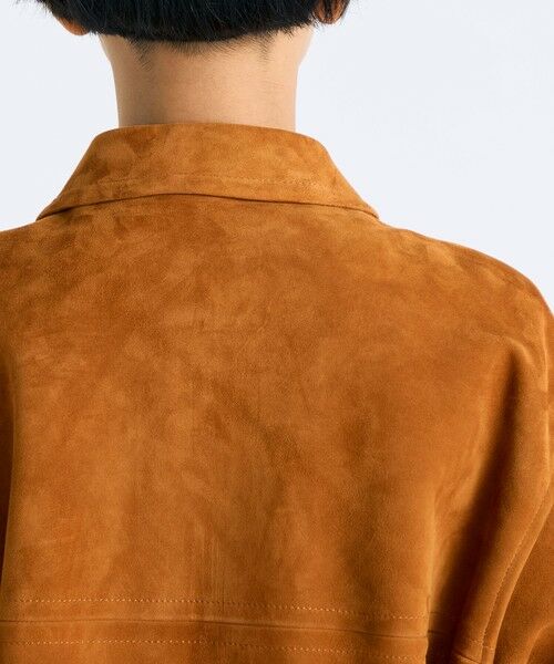 TOMORROWLAND / トゥモローランド ブルゾン | ゴートスエード カバーオール | 詳細7