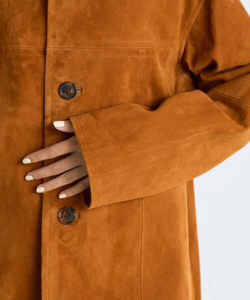 TOMORROWLAND / トゥモローランド ブルゾン | ゴートスエード カバーオール | 詳細8