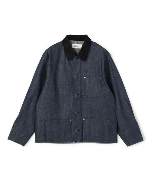 TOMORROWLAND/トゥモローランド カットオフ デニムカバーオール 65 ブルー 36(9号)