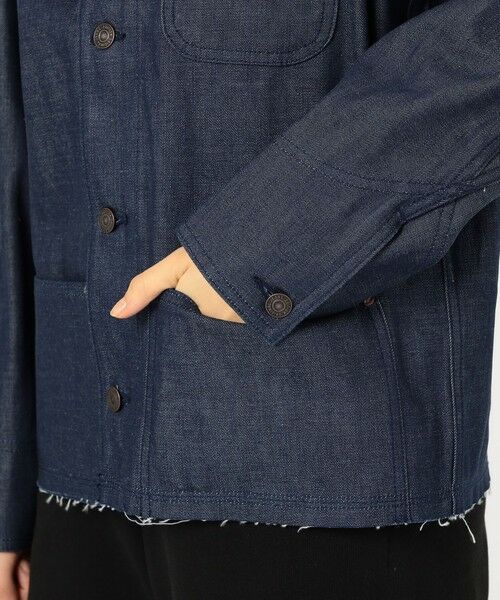 TOMORROWLAND / トゥモローランド Gジャン・デニムジャケット | カットオフ デニムカバーオール | 詳細10