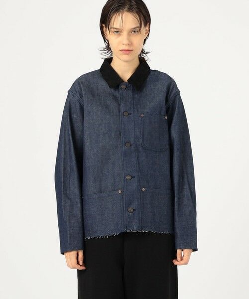 TOMORROWLAND / トゥモローランド Gジャン・デニムジャケット | カットオフ デニムカバーオール | 詳細2