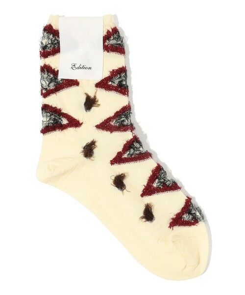 TOMORROWLAND / トゥモローランド ソックス | ジャカードソックス(11 ホワイト)