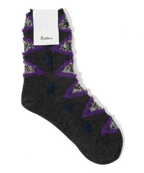 TOMORROWLAND / トゥモローランド ソックス | ジャカードソックス(19 ブラック)