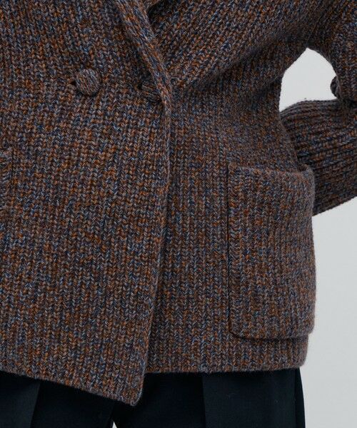 TOMORROWLAND / トゥモローランド カーディガン・ボレロ | ウールナイロンメランジ ジャケットカーディガン | 詳細10