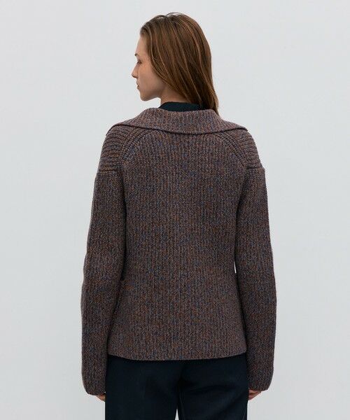 TOMORROWLAND / トゥモローランド カーディガン・ボレロ | ウールナイロンメランジ ジャケットカーディガン | 詳細5