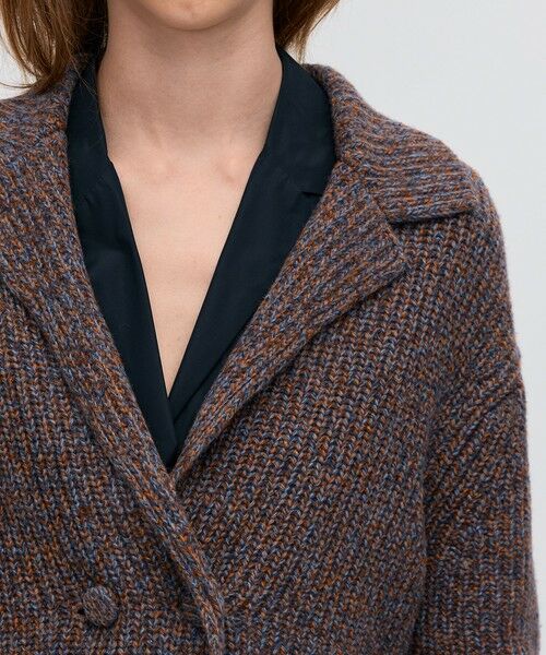 TOMORROWLAND / トゥモローランド カーディガン・ボレロ | ウールナイロンメランジ ジャケットカーディガン | 詳細6