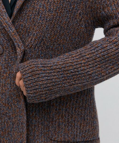 TOMORROWLAND / トゥモローランド カーディガン・ボレロ | ウールナイロンメランジ ジャケットカーディガン | 詳細8