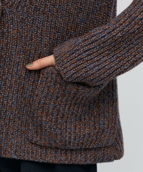 TOMORROWLAND / トゥモローランド カーディガン・ボレロ | ウールナイロンメランジ ジャケットカーディガン | 詳細9