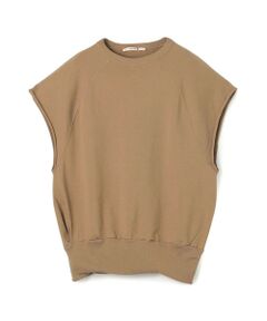 TOMORROWLAND / トゥモローランド スウェット | ソフトコットン スリーブレスプルオーバー