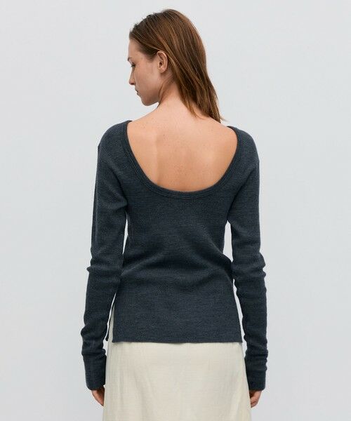 TOMORROWLAND / トゥモローランド Tシャツ | ウールワッフルジャージー フィットカットソー | 詳細10