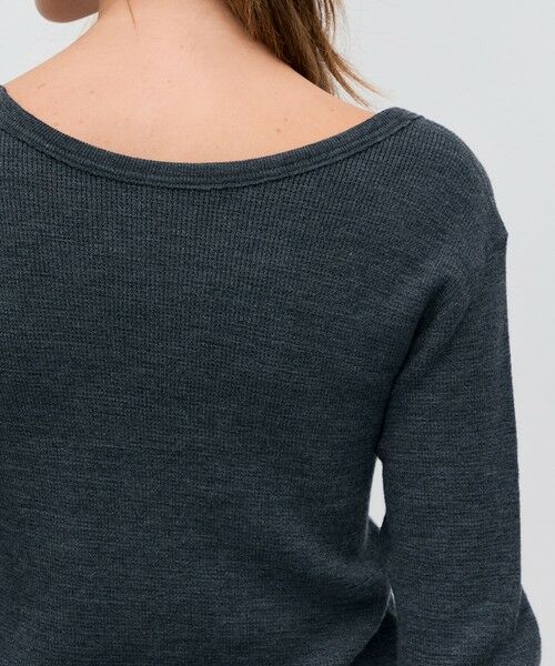 TOMORROWLAND / トゥモローランド Tシャツ | ウールワッフルジャージー フィットカットソー | 詳細6