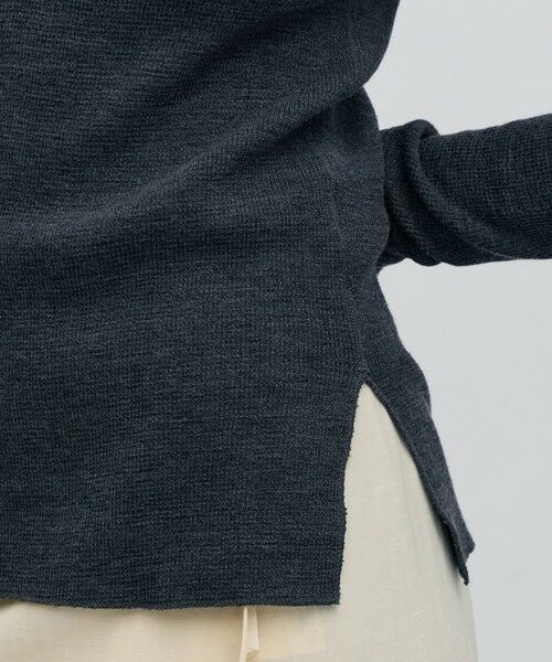 TOMORROWLAND / トゥモローランド Tシャツ | ウールワッフルジャージー フィットカットソー | 詳細8