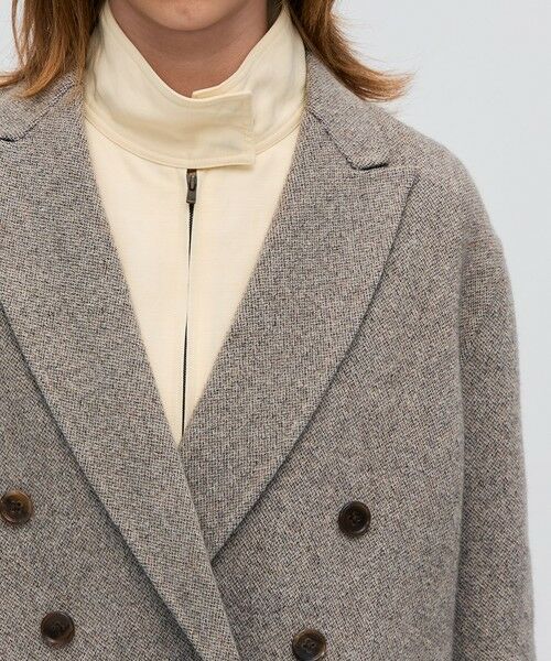 TOMORROWLAND / トゥモローランド テーラードジャケット | オートミールダブルフェイス リバージャケットコート | 詳細7