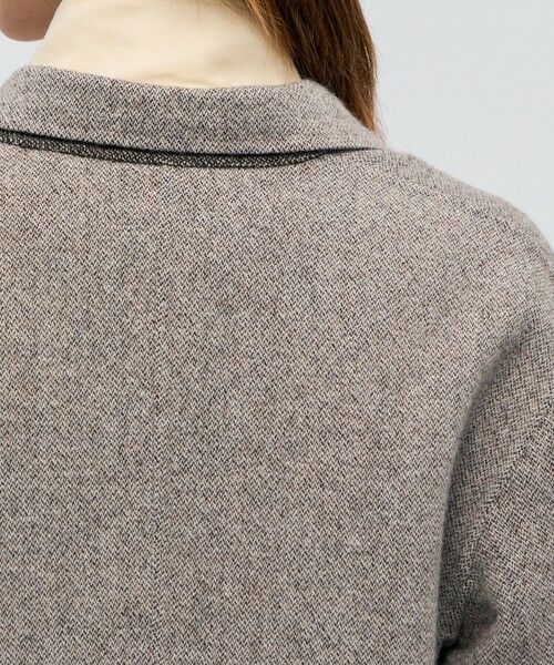 TOMORROWLAND / トゥモローランド テーラードジャケット | オートミールダブルフェイス リバージャケットコート | 詳細8