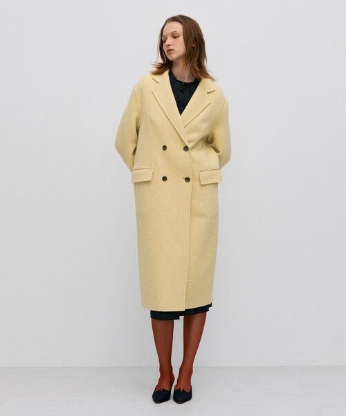 TOMORROWLAND / トゥモローランド その他アウター | オートミールダブルフェイス リバーロングコート | 詳細2