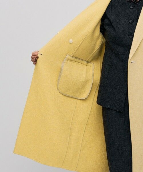 TOMORROWLAND / トゥモローランド その他アウター | オートミールダブルフェイス リバーロングコート | 詳細5