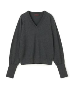 TOMORROWLAND / トゥモローランド ニット・セーター | コットンカシミヤストレット Vネックプルオーバー