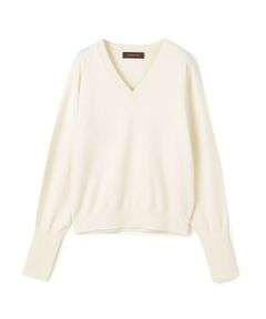 TOMORROWLAND / トゥモローランド ニット・セーター | コットンカシミヤストレット Vネックプルオーバー
