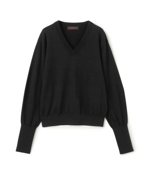 Deuxieme Classe コットンカシミヤ チルデン ケーブルニット DEUXIEME CLASSE ドゥーズィエムクラス チルデン ニット Vネック