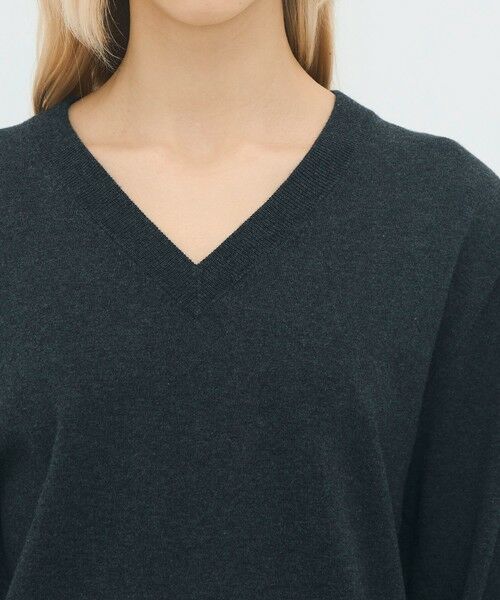 TOMORROWLAND / トゥモローランド ニット・セーター | コットンカシミヤストレット Vネックプルオーバー | 詳細5