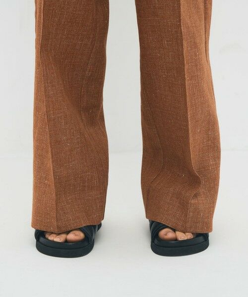 TOMORROWLAND / トゥモローランド その他パンツ | コットンリネンスラブ ポケットワイドパンツ | 詳細10
