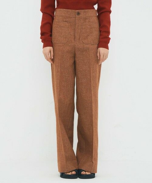 TOMORROWLAND / トゥモローランド その他パンツ | コットンリネンスラブ ポケットワイドパンツ | 詳細2