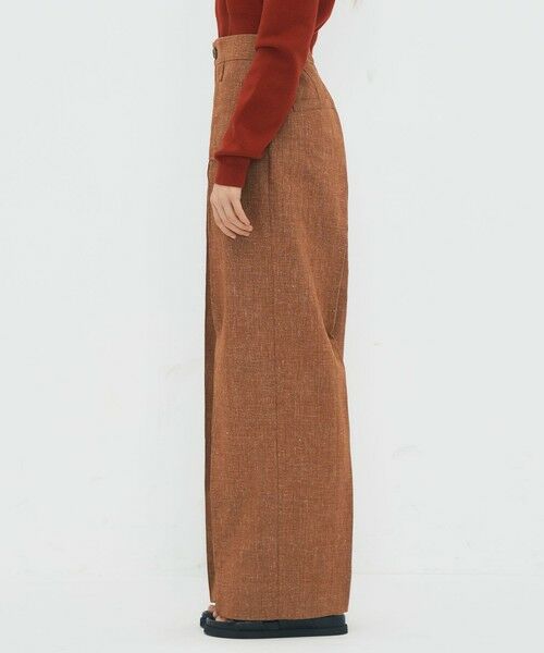 TOMORROWLAND / トゥモローランド その他パンツ | コットンリネンスラブ ポケットワイドパンツ | 詳細4