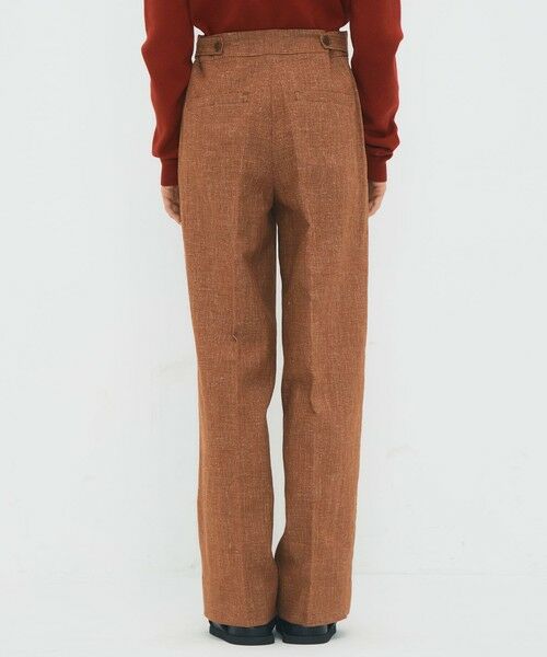 TOMORROWLAND / トゥモローランド その他パンツ | コットンリネンスラブ ポケットワイドパンツ | 詳細5