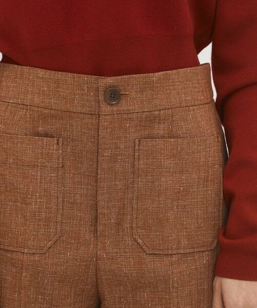 TOMORROWLAND / トゥモローランド その他パンツ | コットンリネンスラブ ポケットワイドパンツ | 詳細6