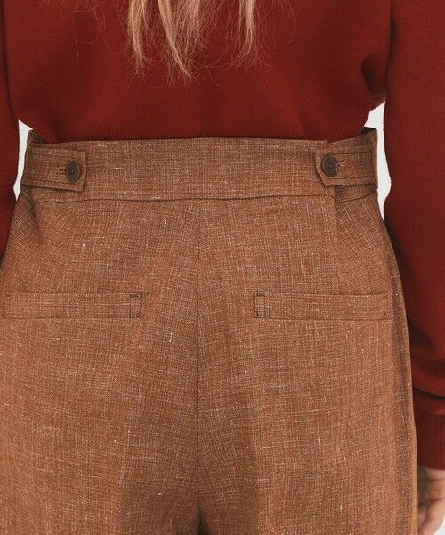 TOMORROWLAND / トゥモローランド その他パンツ | コットンリネンスラブ ポケットワイドパンツ | 詳細7