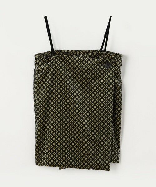 TOMORROWLAND / トゥモローランド ミニ・ひざ丈スカート | コットンベルベット ジオメトリックプリントミニスカート | 詳細9