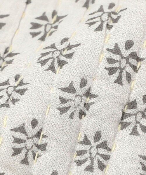 TOMORROWLAND / トゥモローランド インテリア・インテリア雑貨 | ブロックプリントキルト クッションカバー(45cm×45cm) | 詳細5