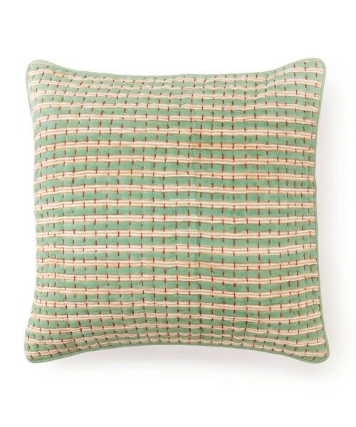 TOMORROWLAND / トゥモローランド インテリア・インテリア雑貨 | ブロックプリントキルト クッションカバー（45cm×45cm） | 詳細1