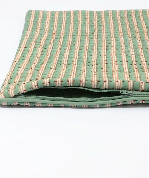 TOMORROWLAND / トゥモローランド インテリア・インテリア雑貨 | ブロックプリントキルト クッションカバー（45cm×45cm） | 詳細4