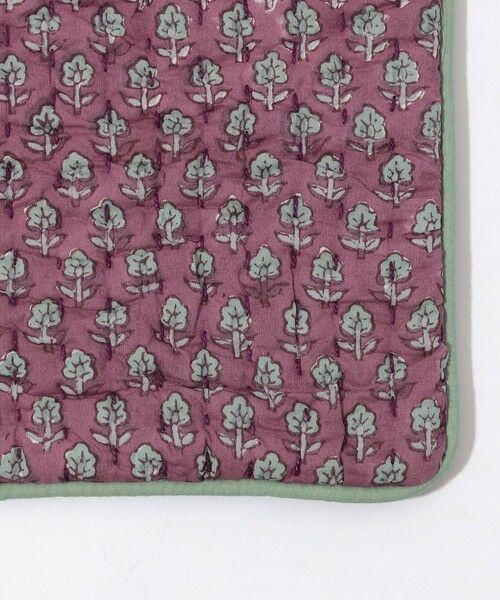 TOMORROWLAND / トゥモローランド インテリア・インテリア雑貨 | ブロックプリントキルト クッションカバー(45cm×45cm) | 詳細3