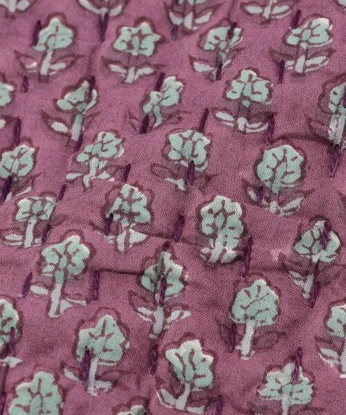 TOMORROWLAND / トゥモローランド インテリア・インテリア雑貨 | ブロックプリントキルト クッションカバー(45cm×45cm) | 詳細5