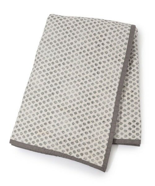 TOMORROWLAND / トゥモローランド インテリア・インテリア雑貨 | ブロックプリントキルト マルチカバー L | 詳細1