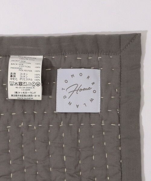 TOMORROWLAND / トゥモローランド インテリア・インテリア雑貨 | ブロックプリントキルト マルチカバー S | 詳細4