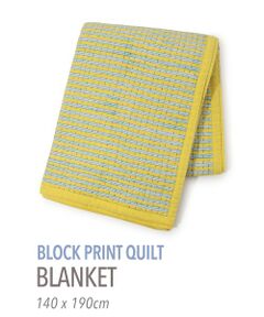 TOMORROWLAND / トゥモローランド インテリア・インテリア雑貨 | ブロックプリントキルト マルチカバー L