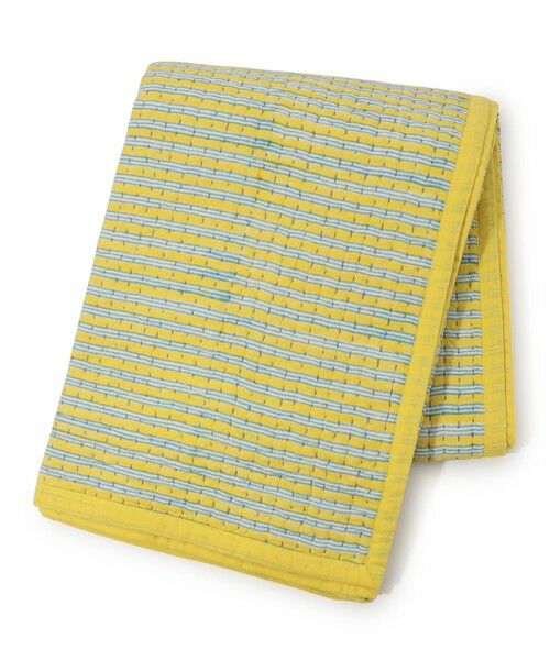 TOMORROWLAND / トゥモローランド インテリア・インテリア雑貨 | ブロックプリントキルト マルチカバー L | 詳細1