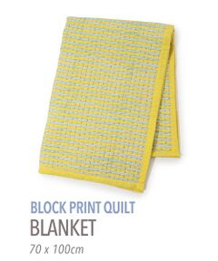 TOMORROWLAND / トゥモローランド インテリア・インテリア雑貨 | ブロックプリントキルト マルチカバー  S