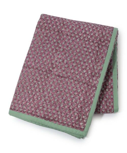 TOMORROWLAND / トゥモローランド インテリア・インテリア雑貨 | ブロックプリントキルト マルチカバー L | 詳細1