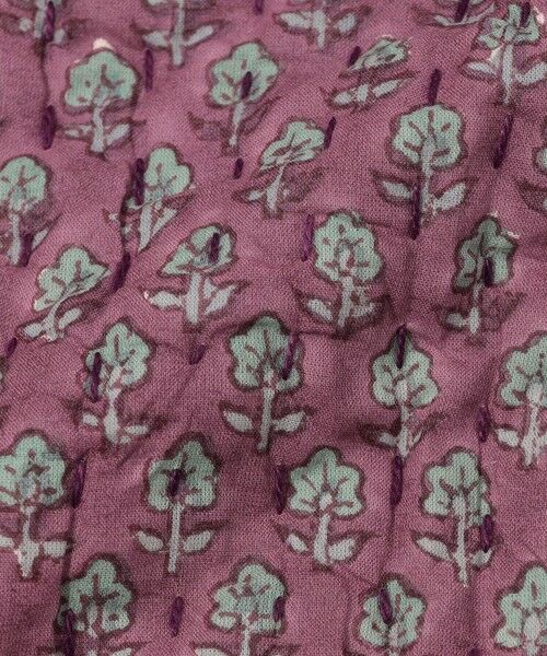 TOMORROWLAND / トゥモローランド インテリア・インテリア雑貨 | ブロックプリントキルト マルチカバー L | 詳細4