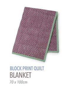 TOMORROWLAND / トゥモローランド インテリア・インテリア雑貨 | ブロックプリントキルト マルチカバー S